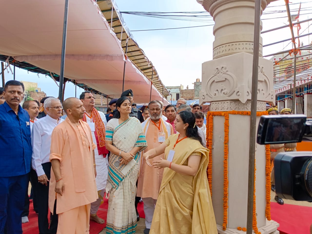 CM Yogi mirzapur visit Vindhya Corridor works Complete in six months Devotees problem in Navratri 2022