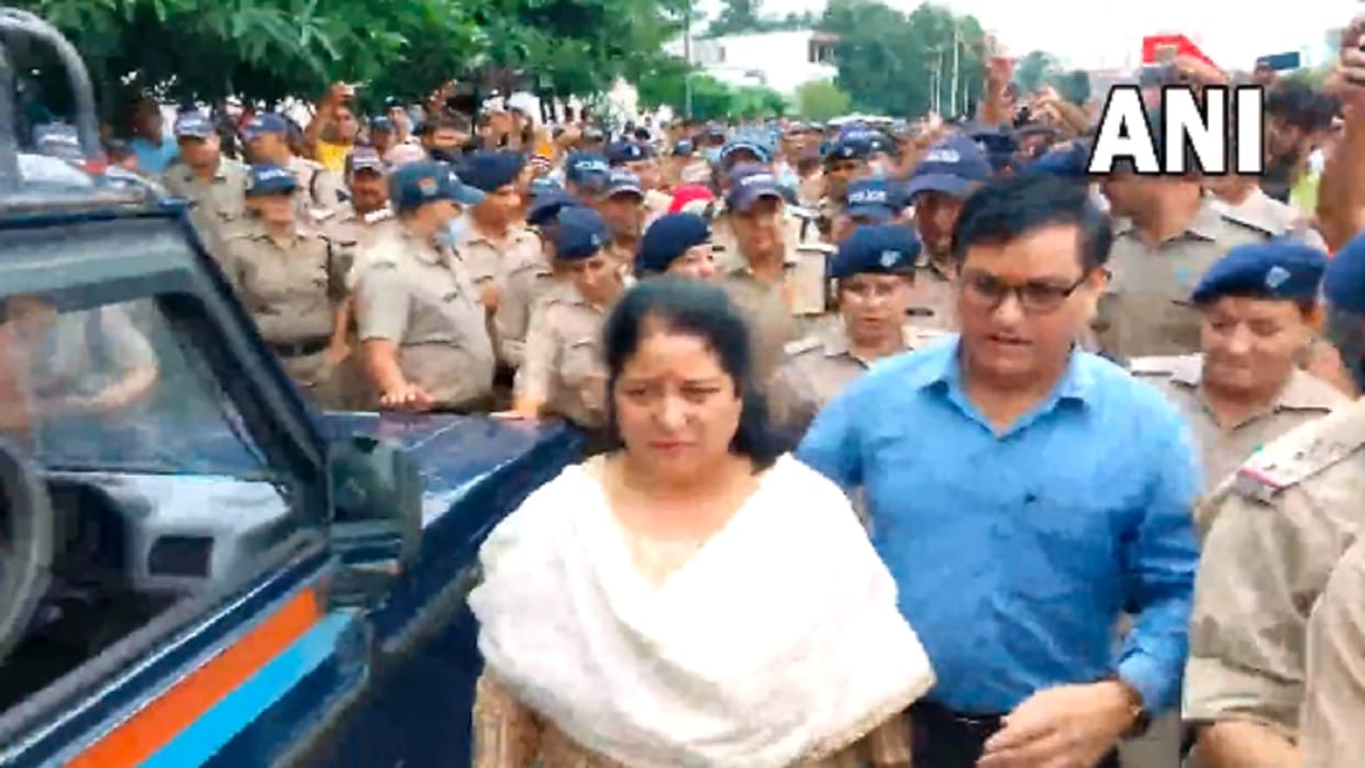 Ankita Murder Case father of accused pulkit Vinod and Ankit Arya expelled from BJP