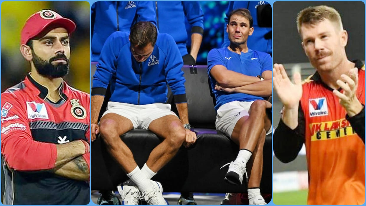 Virat Kohli, Warner reacts On Rafael Nadal Crying Alongside Roger Federer, says Most Beautiful Picture Ever