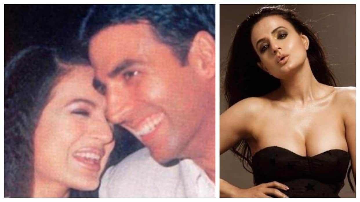 Actress Ameesha Patel Shares Throwback Photo with Akshay Kumar from Mere Jeevan Saathi movie