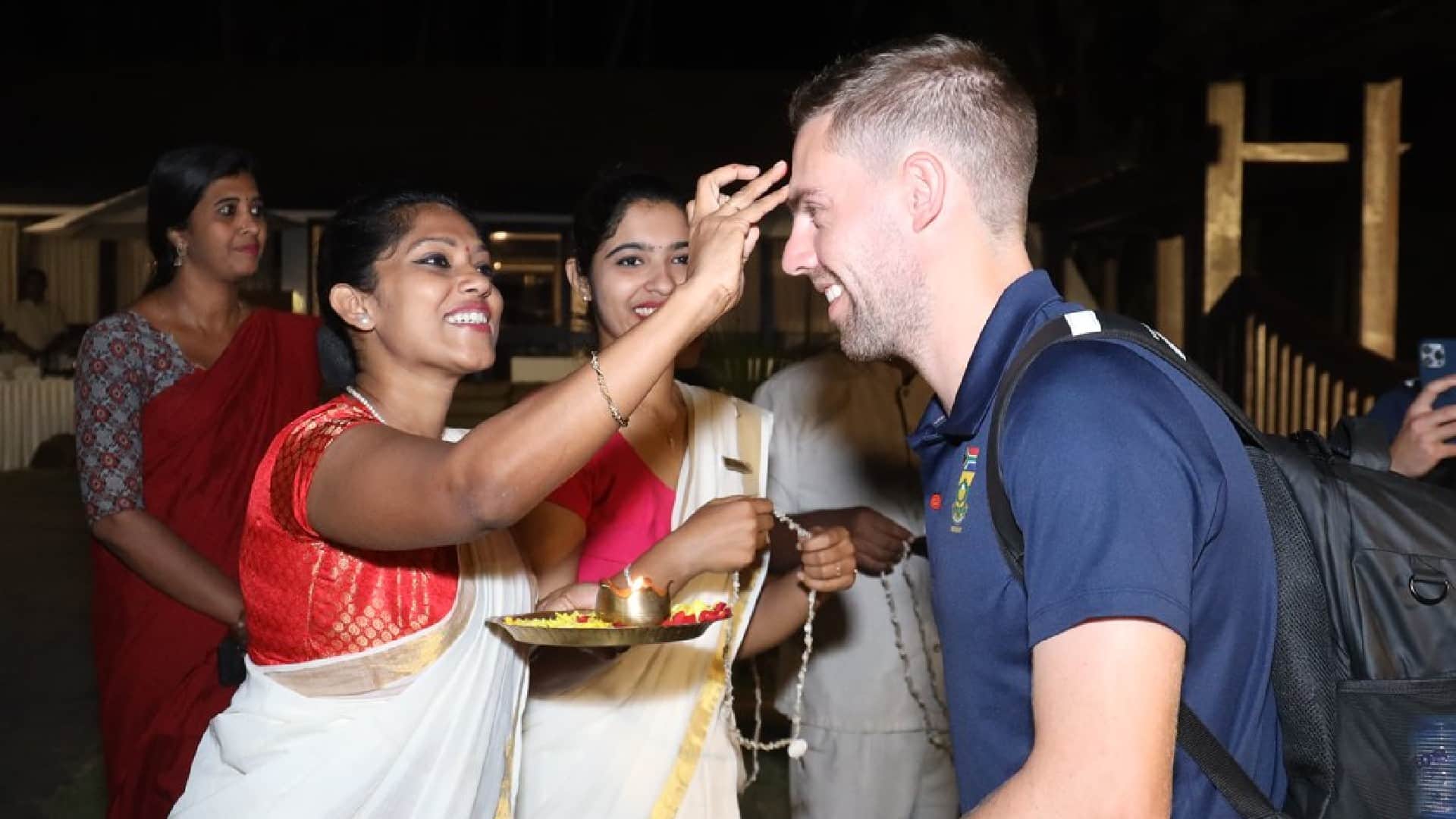 South Africa cricket team reaches india for ODI and T20 Series