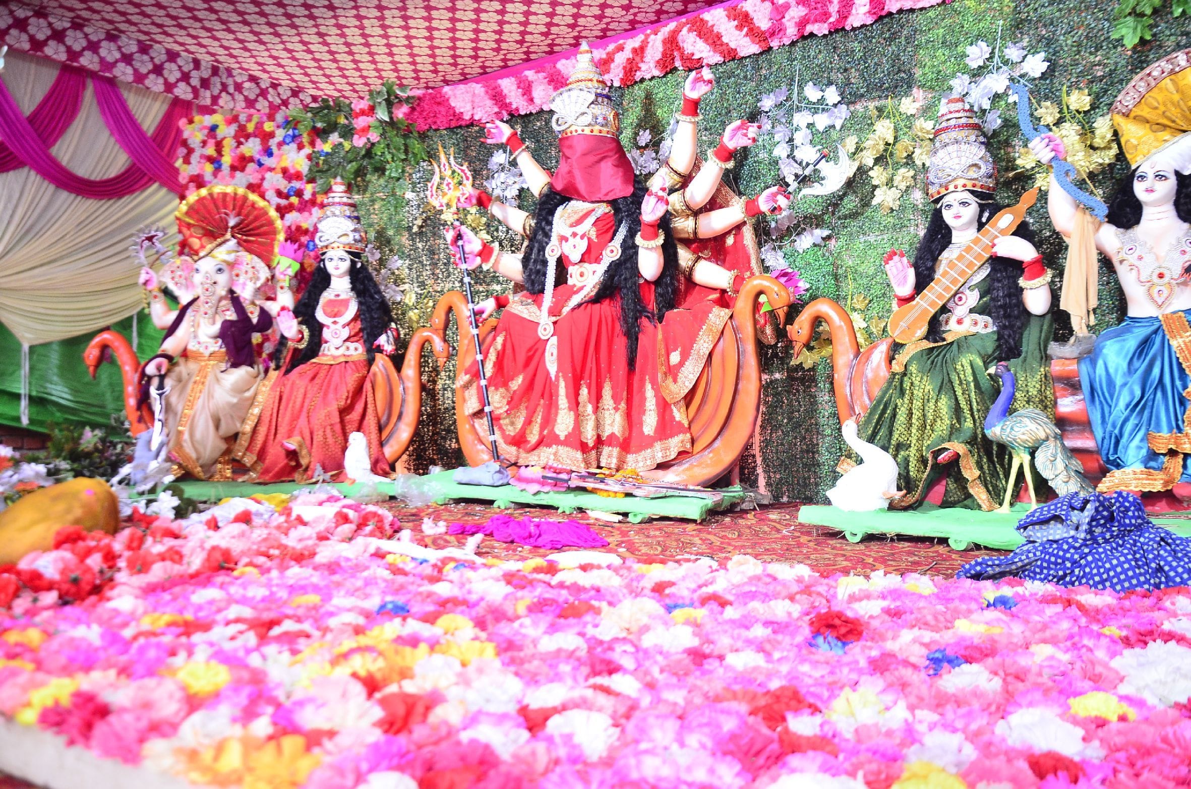 Temples and doors decorated, the chants of Matarani will resonate