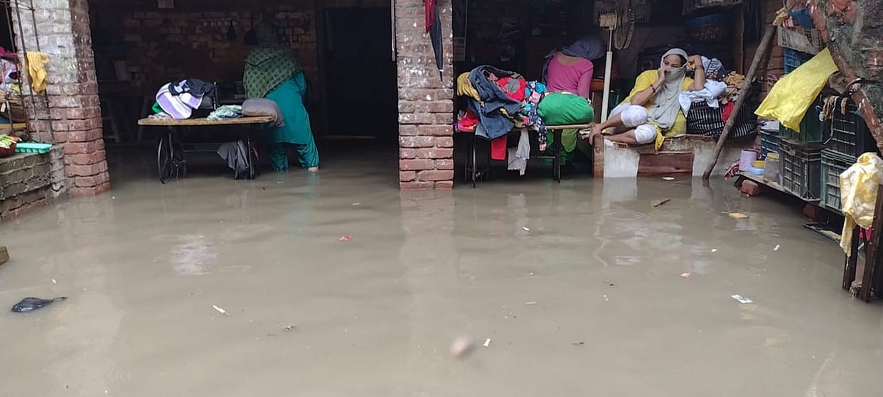 water logging