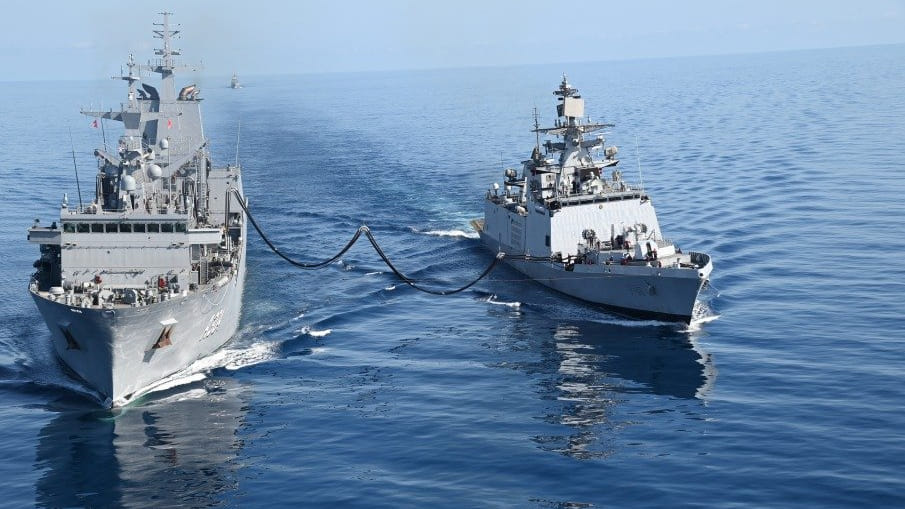 INS Satpura participated in Kakadu Exercise 2022 Australia