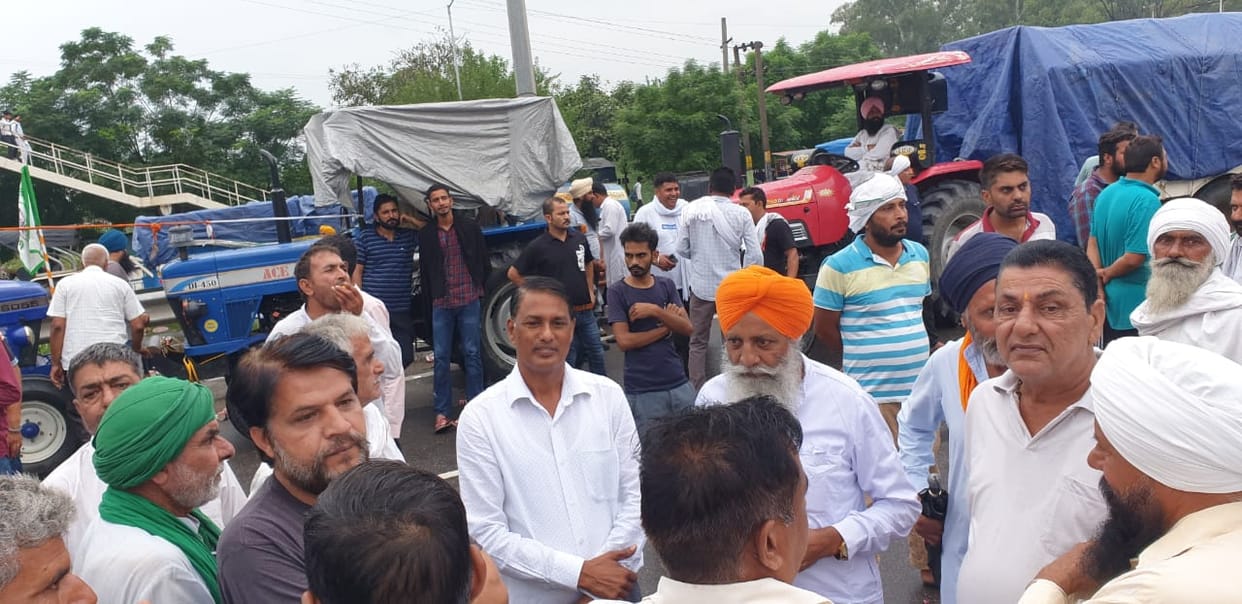 Highway night passed heavy on farmers, Kurukshetra