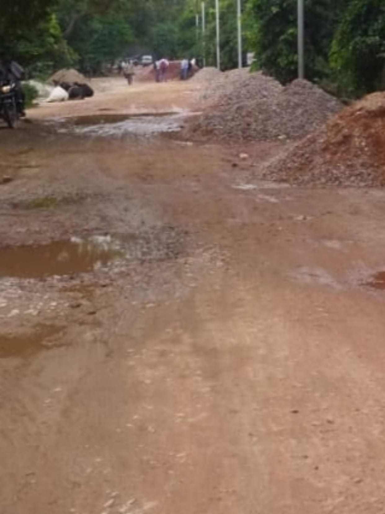 Relief: Repair of Malgodam Road started
