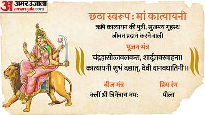 Navratri 2022 6th Day Maa Katyayani Puja Vidhi and Upay for marriage in hindi