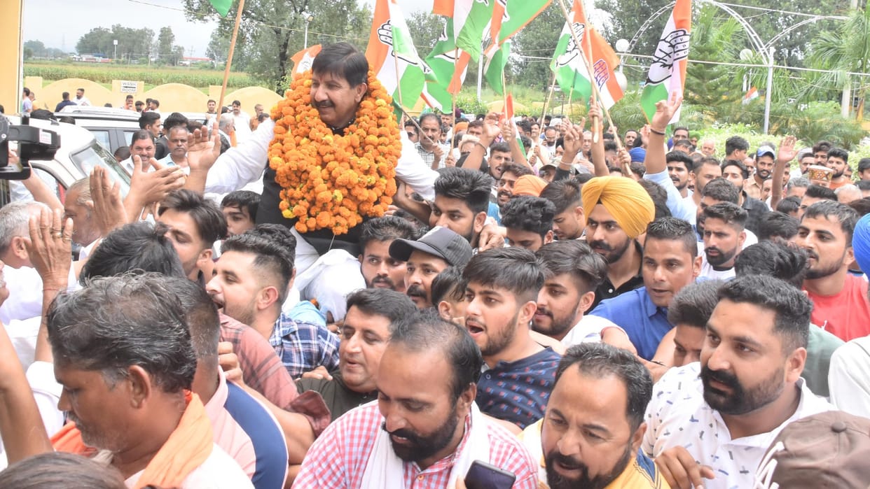 neta pratipaksh mukesh agnihotri announcements in  tahliwal una himachal pradesh