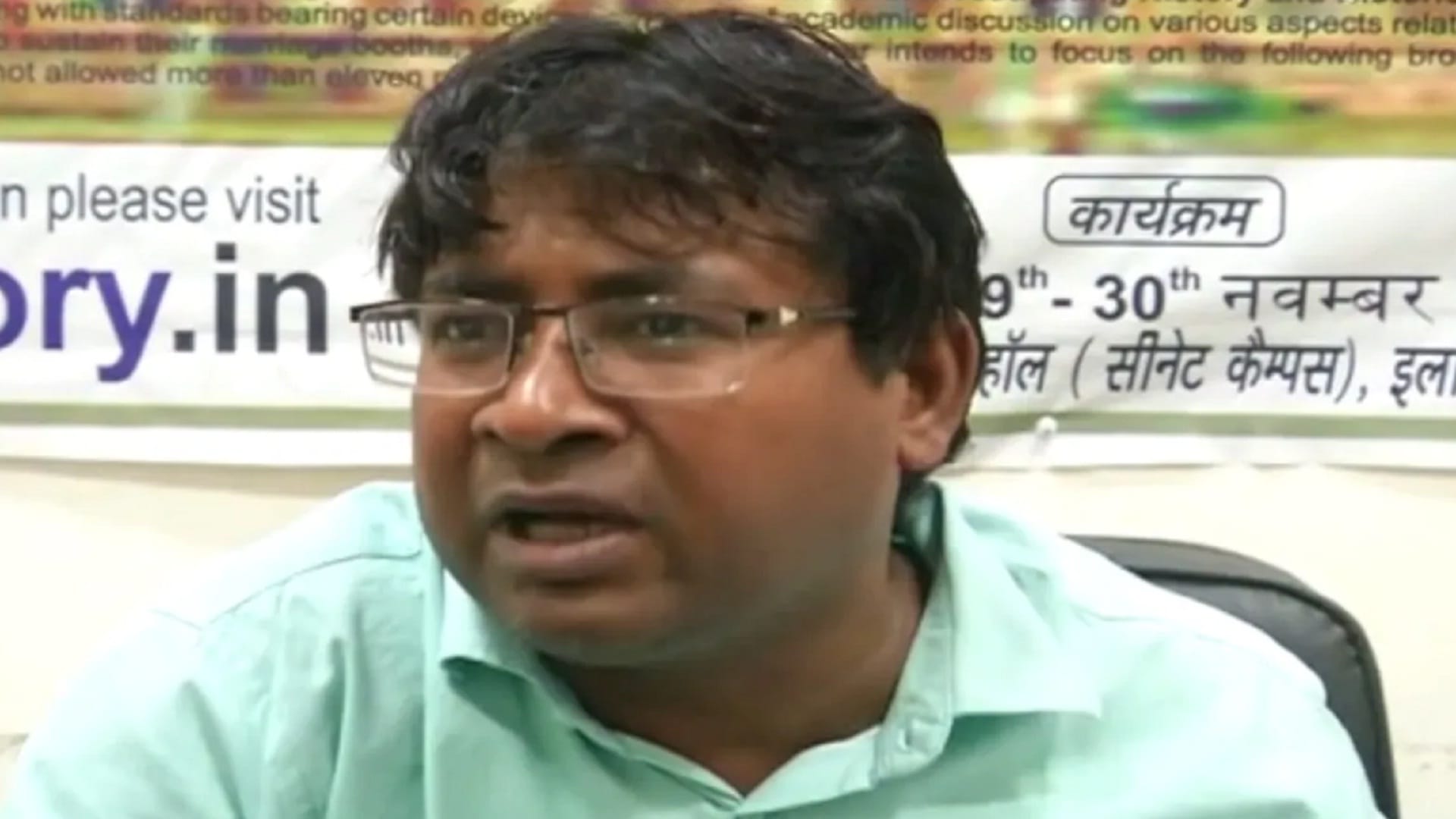 Allahabad University Students' movement against fee hike continues