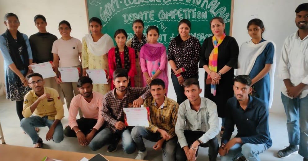 Avneet first in debate competition, Kurukshetra