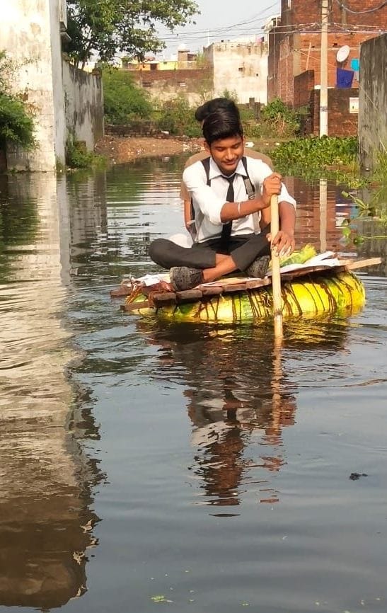 water logging in 5 wards