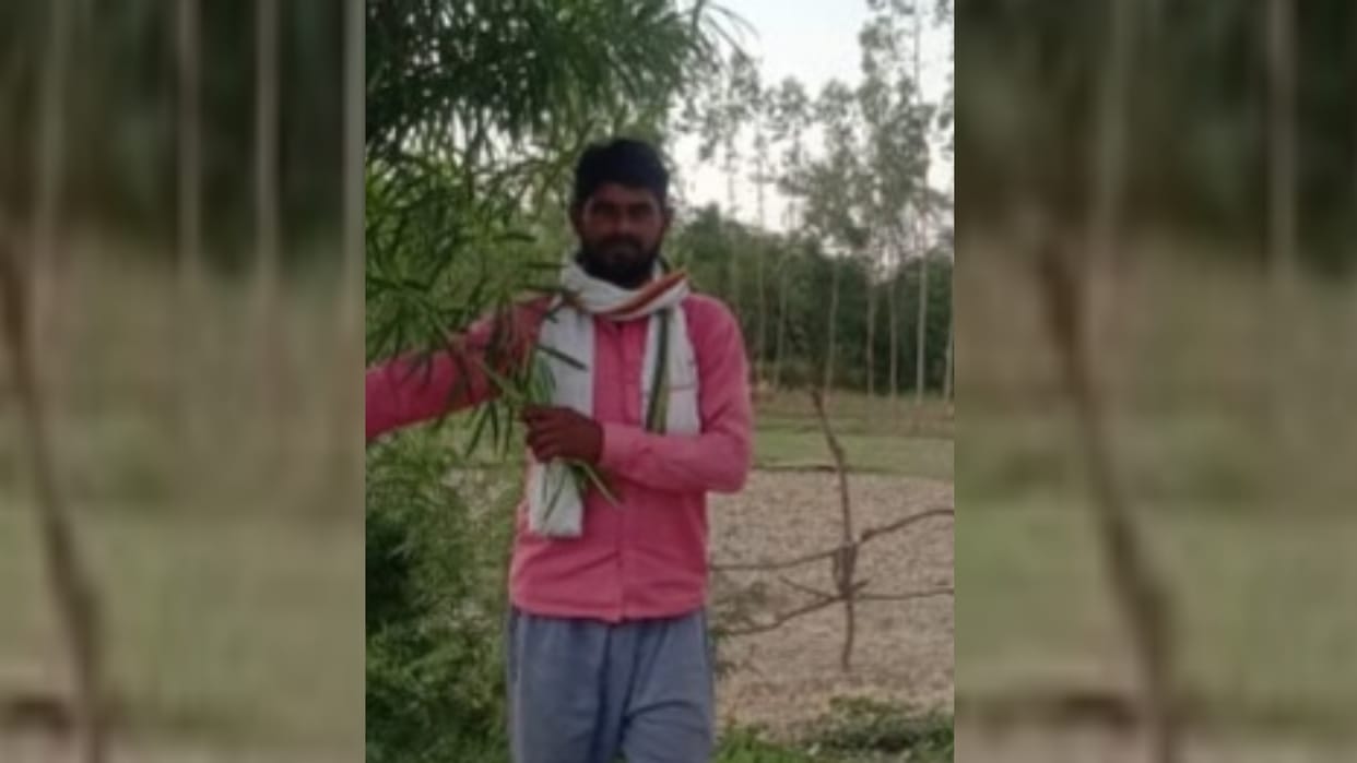 A man murdered baburiha kheda in gosaiganj in Lucknow.