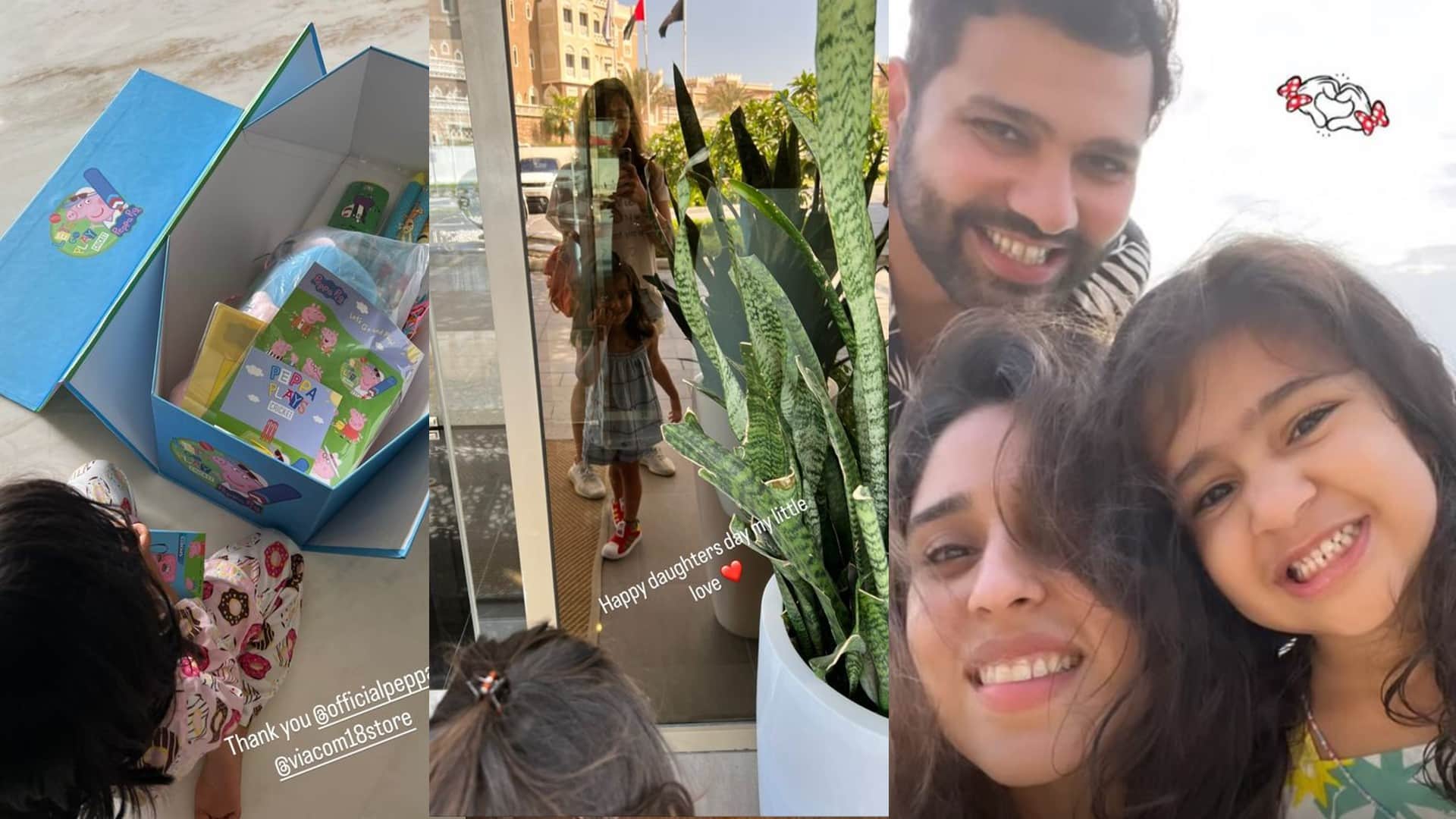 Sachin Tendulkar shares photos with sara tendulkar on daughters day Ritika sajdeh also wishes daughter samaira