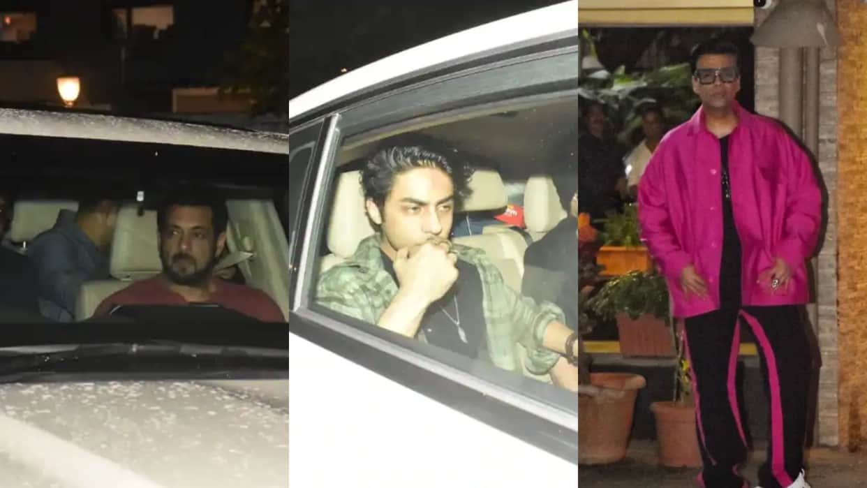 Chunky Panday Birthday Party: Anil Kapoor Salman Aryan Khan and Other Bollywood Celebs Join See Photos