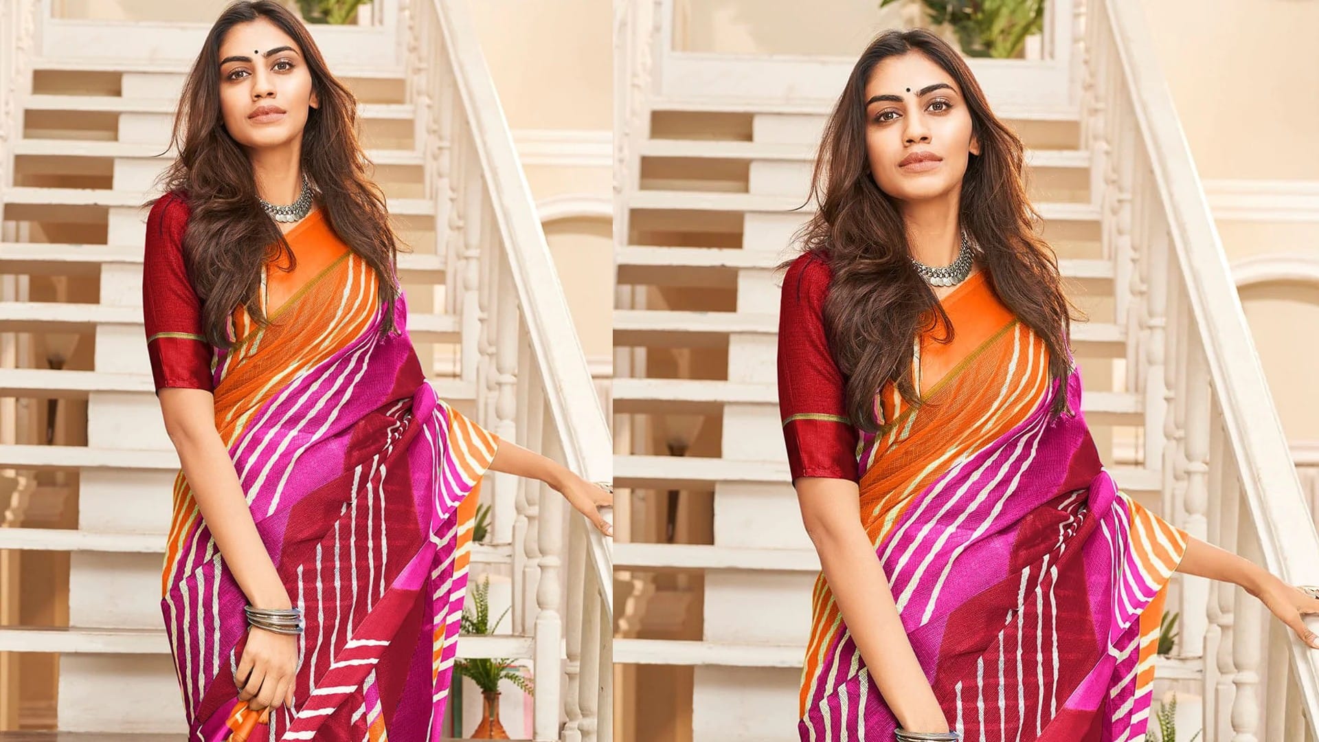 Saree Draping Style how to drape silk saree at home