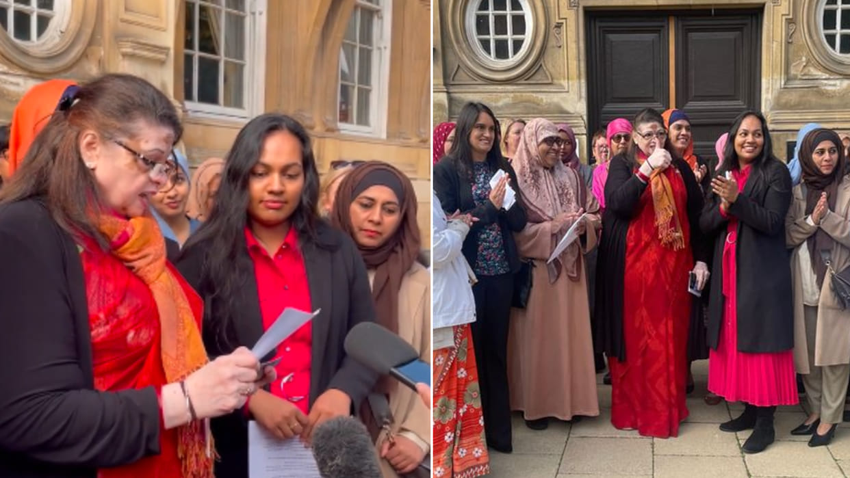 South Asian origin women unite against senseless violence in Leicester