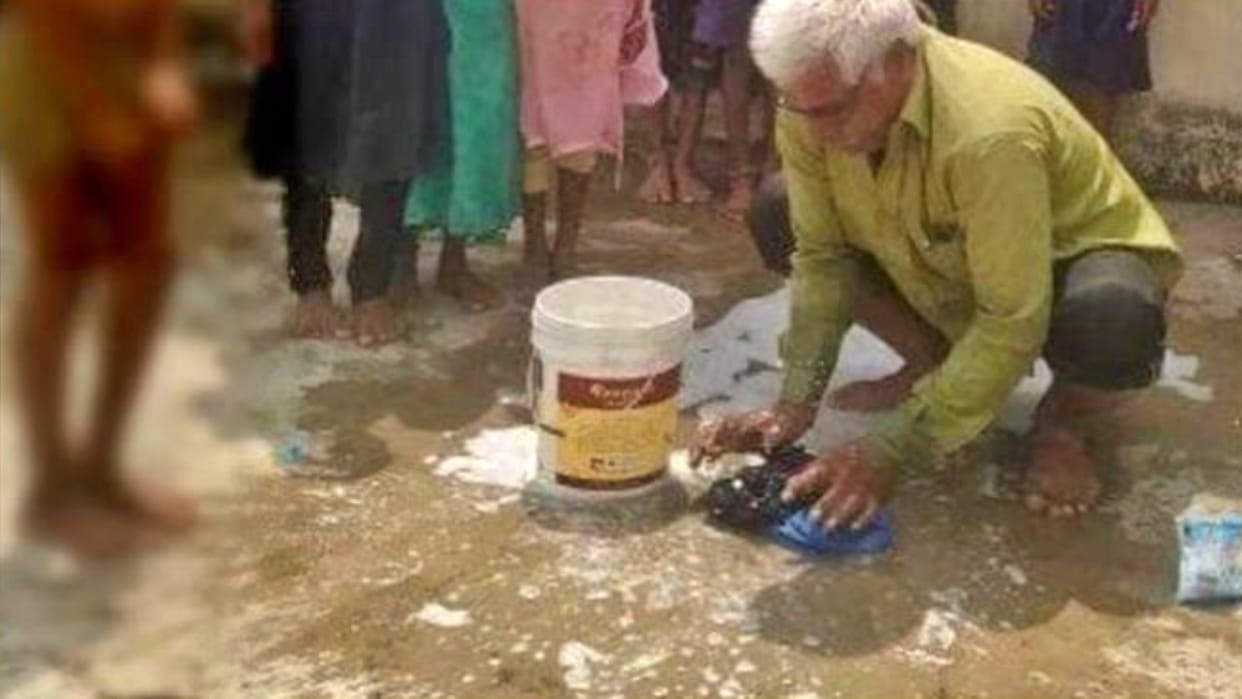 Teacher suspended for removing dirty dress from tribal girl student in Shahdol