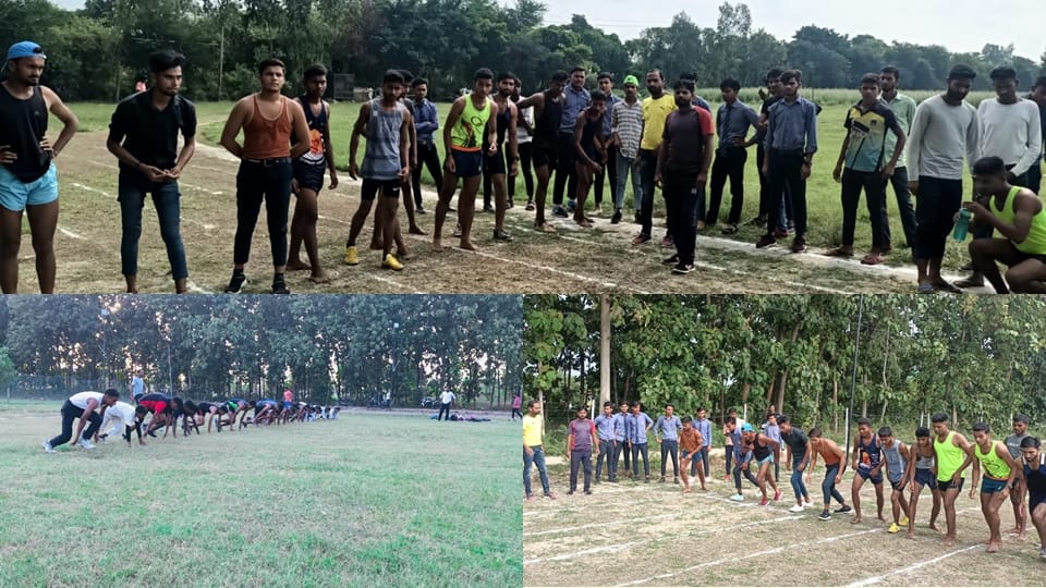 Azim built a playground for the youth in Dingarpur village by renting out the fields
