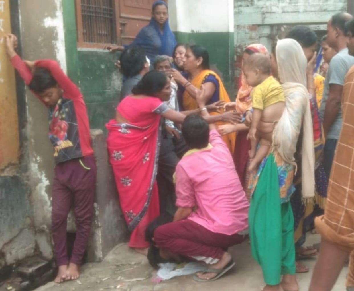 Daughter dies in road accident in front of father