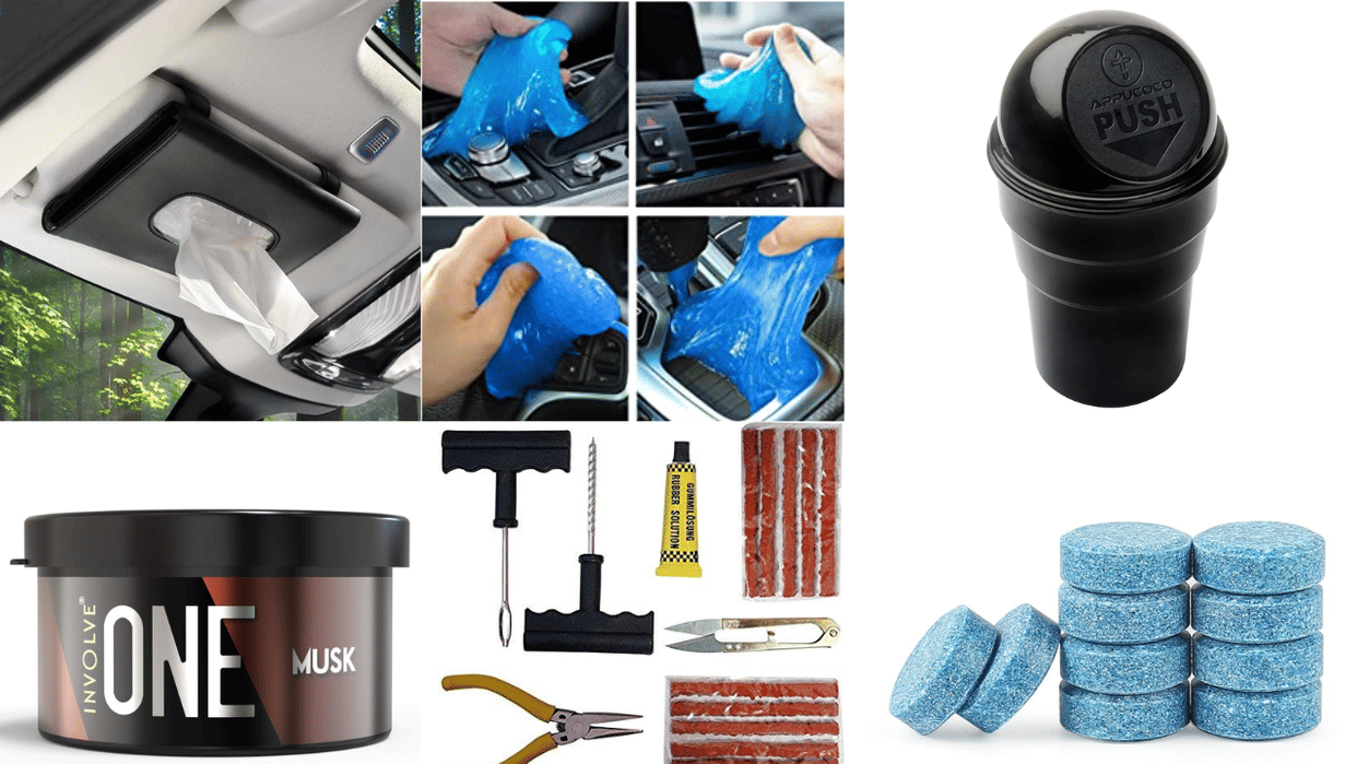 online sale discounts on car accessories car trash bin sunvisor tissue box glass clean tablet car perfume tyre