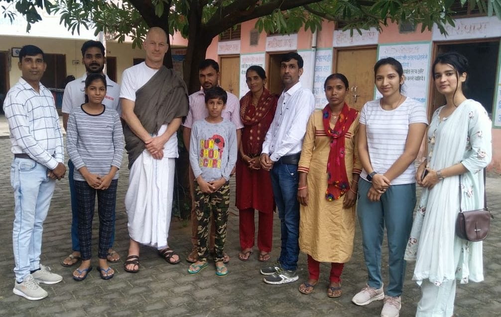 Spiritual master Michael from London learned the nuances of yoga and naturopathy
