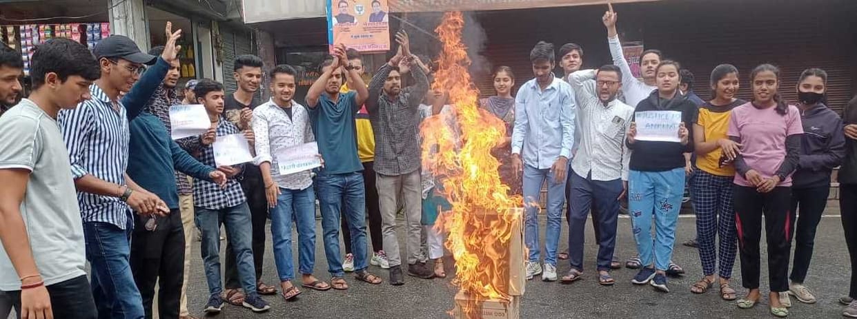Protest Over Ankita Death Case