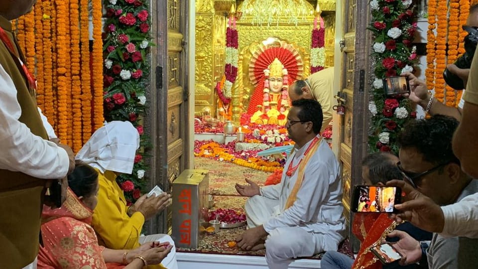 Shardiya Navratri 2022 started with Kalash Sthapna in Chandigarh and Tricity
