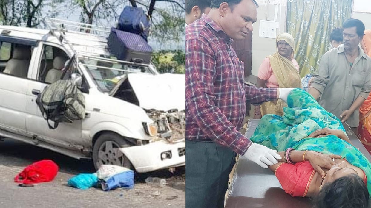 More than six people seriously injured in a road accident on Damoh-Sagar State Highway