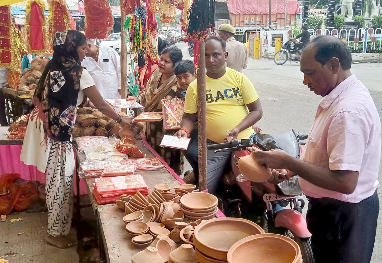 gonda,durga pooja
