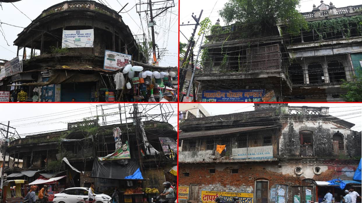 136 houses declared dilapidated in different areas of Gorakhpur city