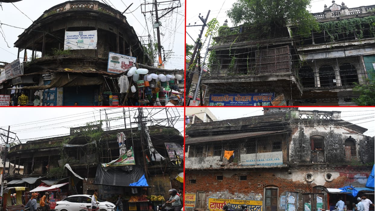 136 houses declared dilapidated in different areas of Gorakhpur city
