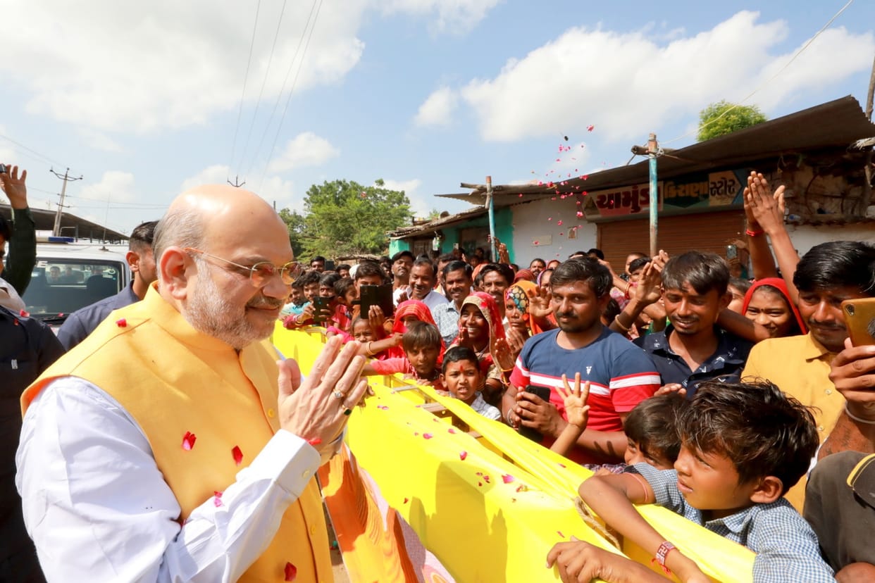 Gujarat Election: Amit Shah is in gujarat attending dozen of programs
