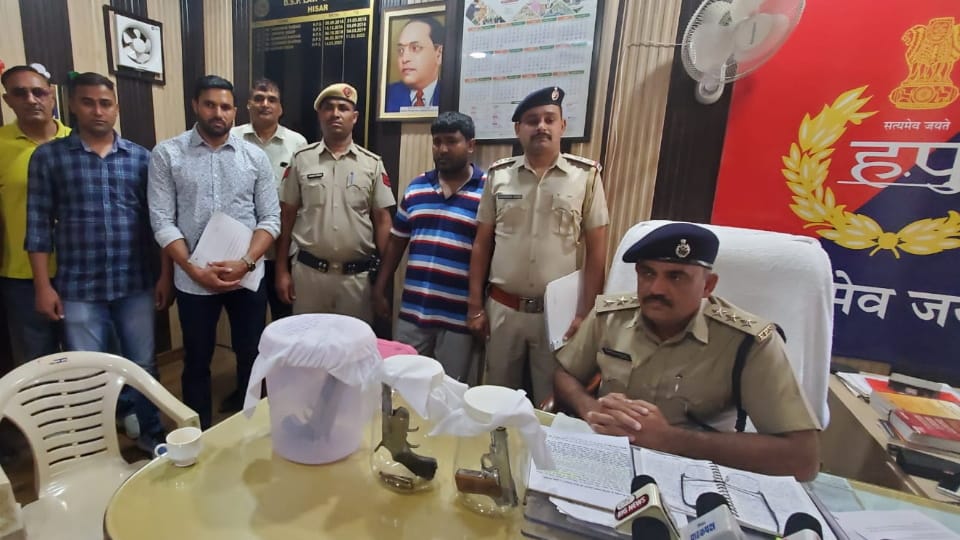 Special Staff Team of Hisar Police caught Accused of murder