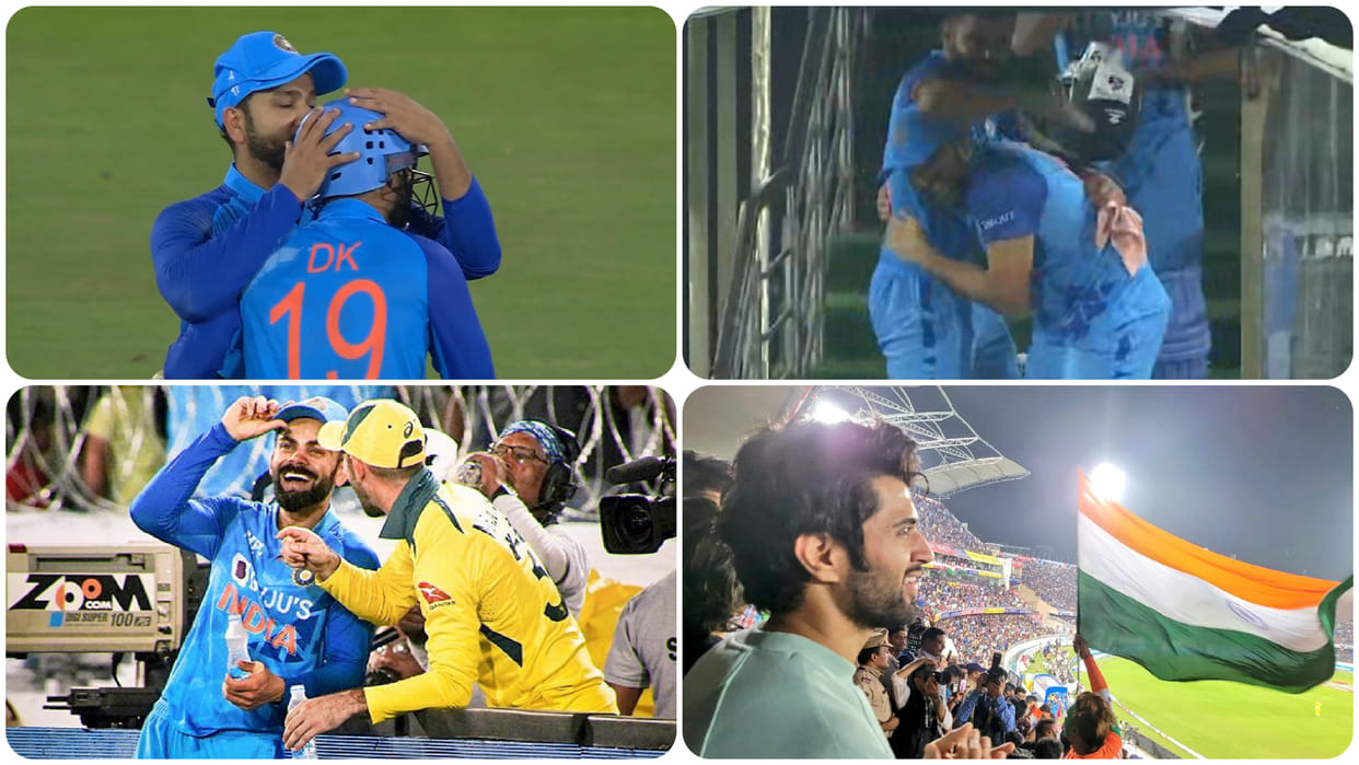 IND vs AUS 3rd T20 Match Eye Catching Photos And Moments From Hyderabad Rajiv Gandhi Stadium