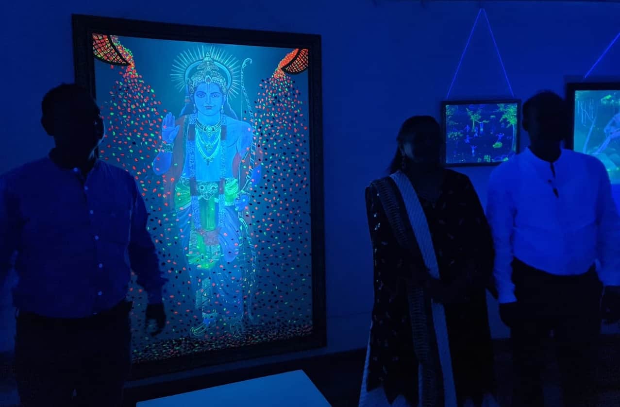 Invisible Paintings Exhibition Launched at Bombay Art Society Gallery Mumbai