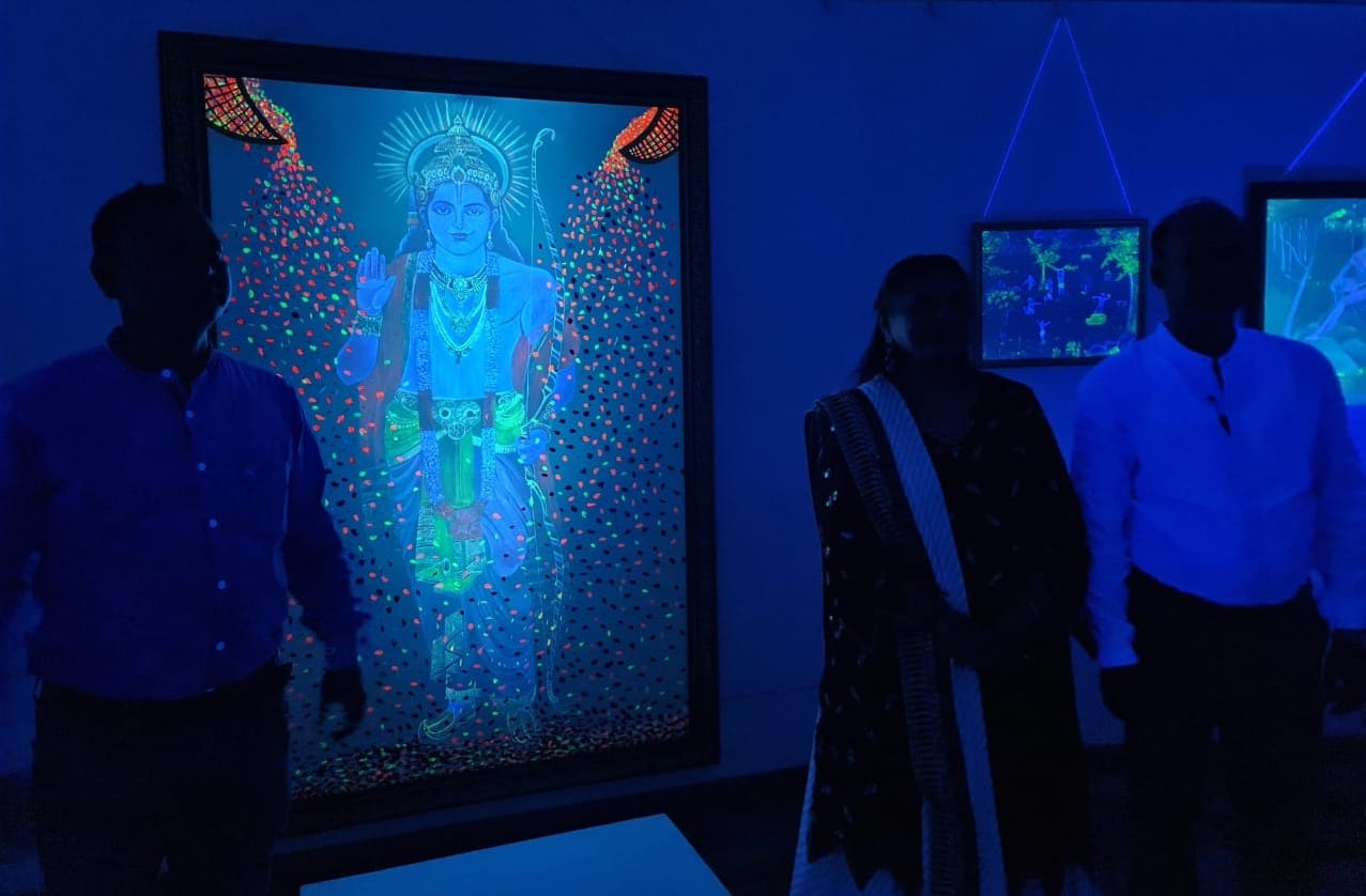 Invisible Paintings Exhibition Launched at Bombay Art Society Gallery Mumbai