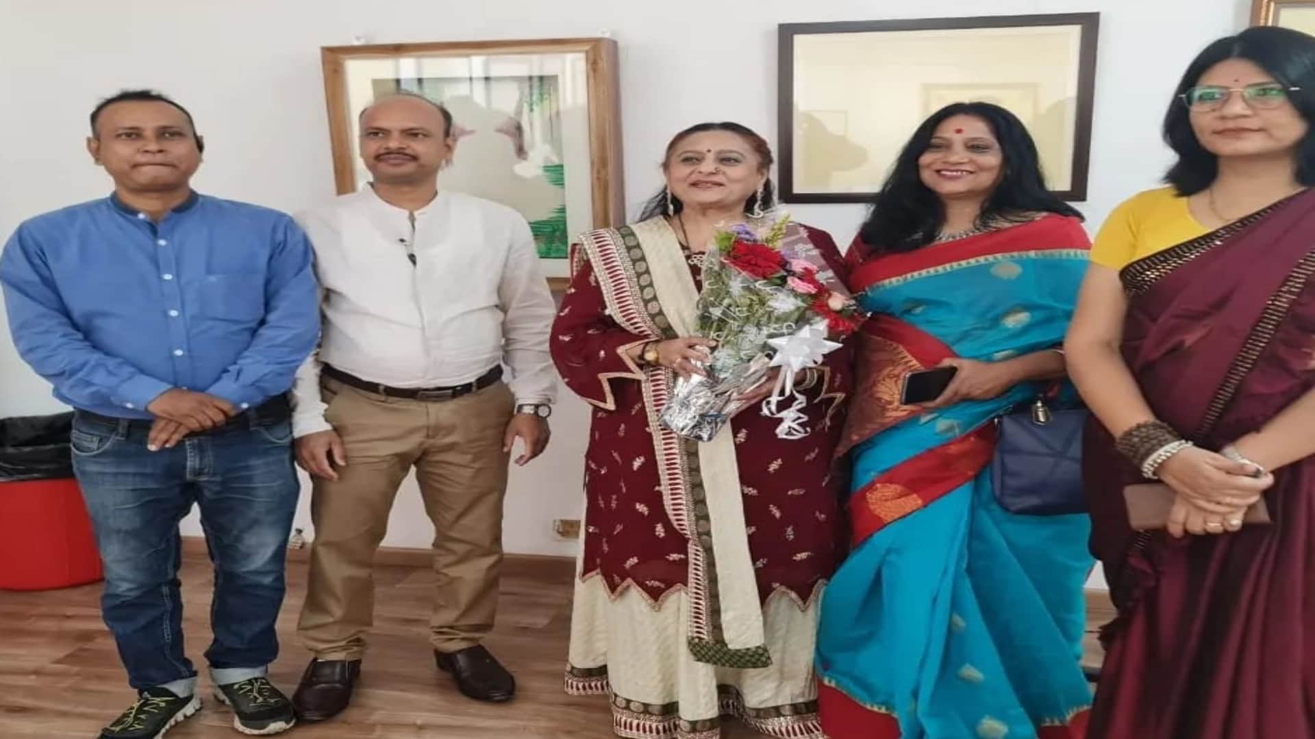 Invisible Paintings Exhibition Launched at Bombay Art Society Gallery Mumbai