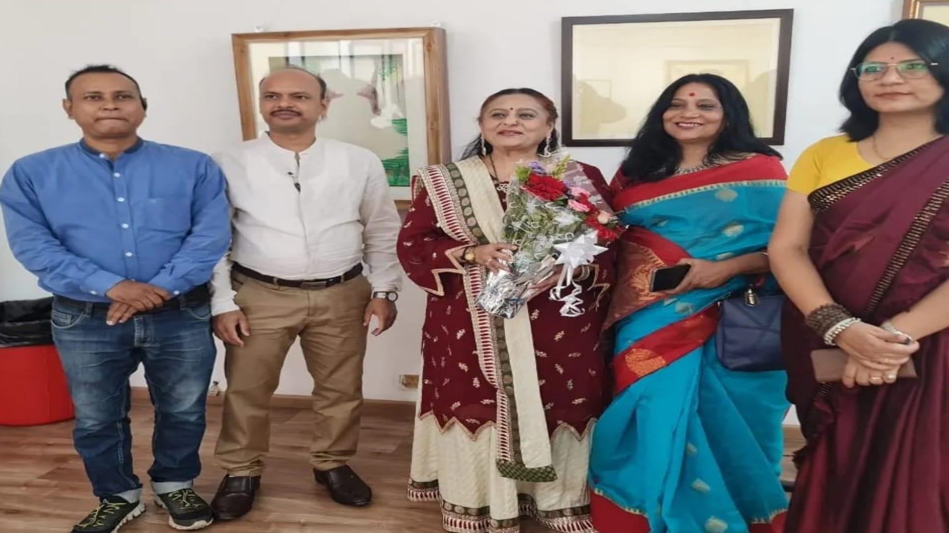 Invisible Paintings Exhibition Launched at Bombay Art Society Gallery Mumbai