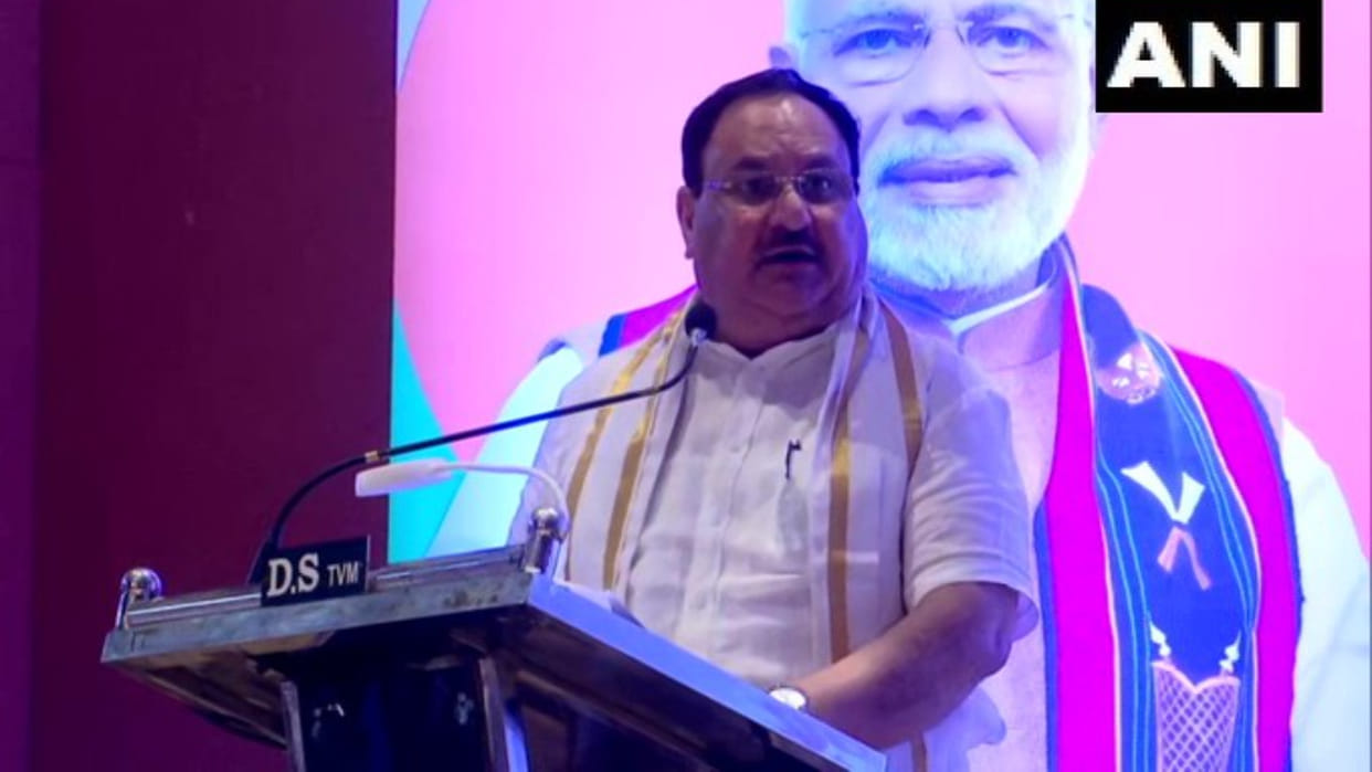 bjp chief jp nadda said Kerala is becoming a hotspot of terrorism and fringe elements