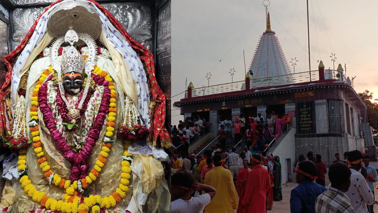 Navratri 2022 Sharda Dham of Maihar is included in 52 Shaktipeeths of the country read more in hindi