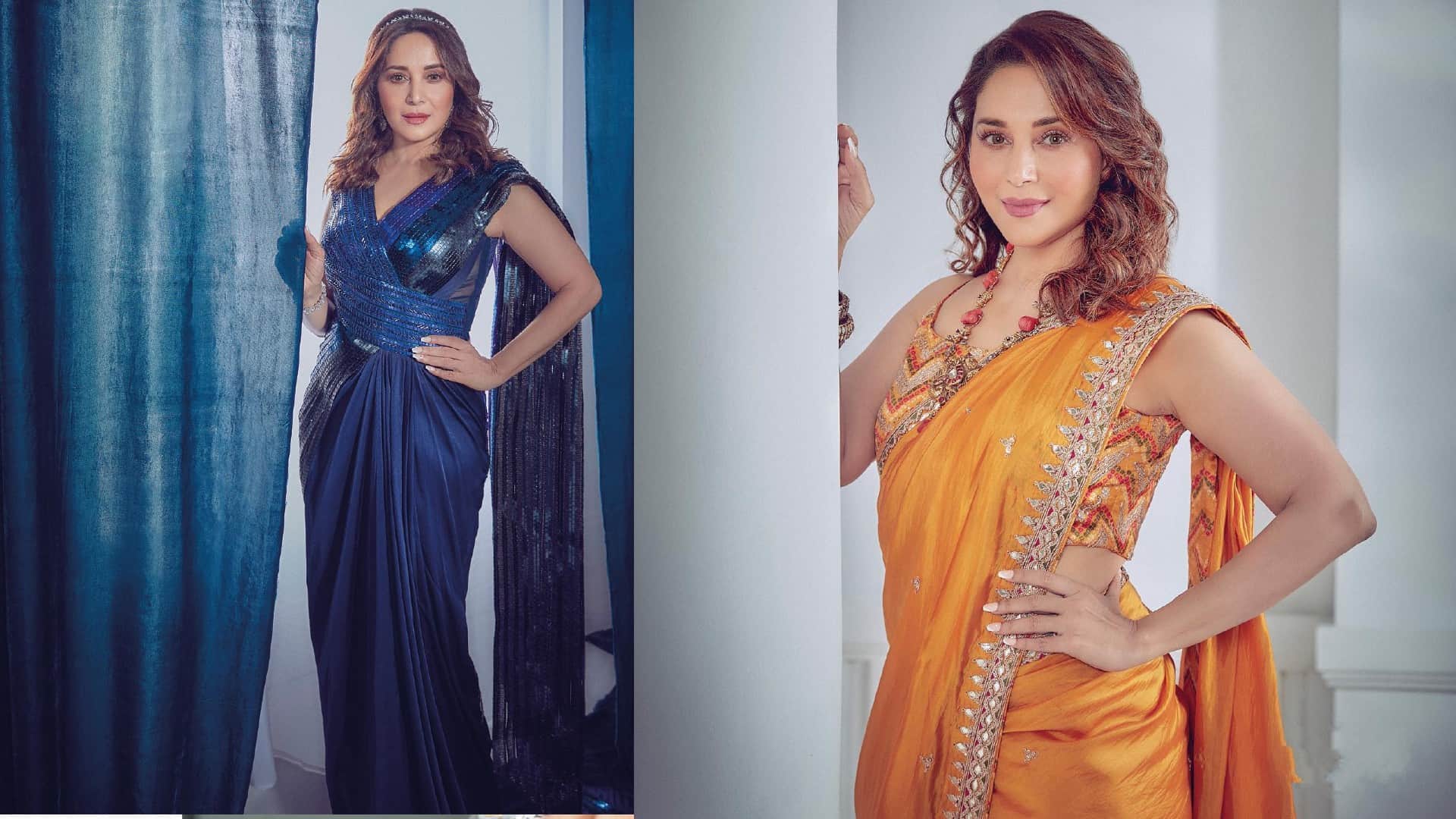 Photos Of The Day janhvi kapoor glamorous pics madhuri dixit ethnic look Today Celebrity Update In 10 Pictures