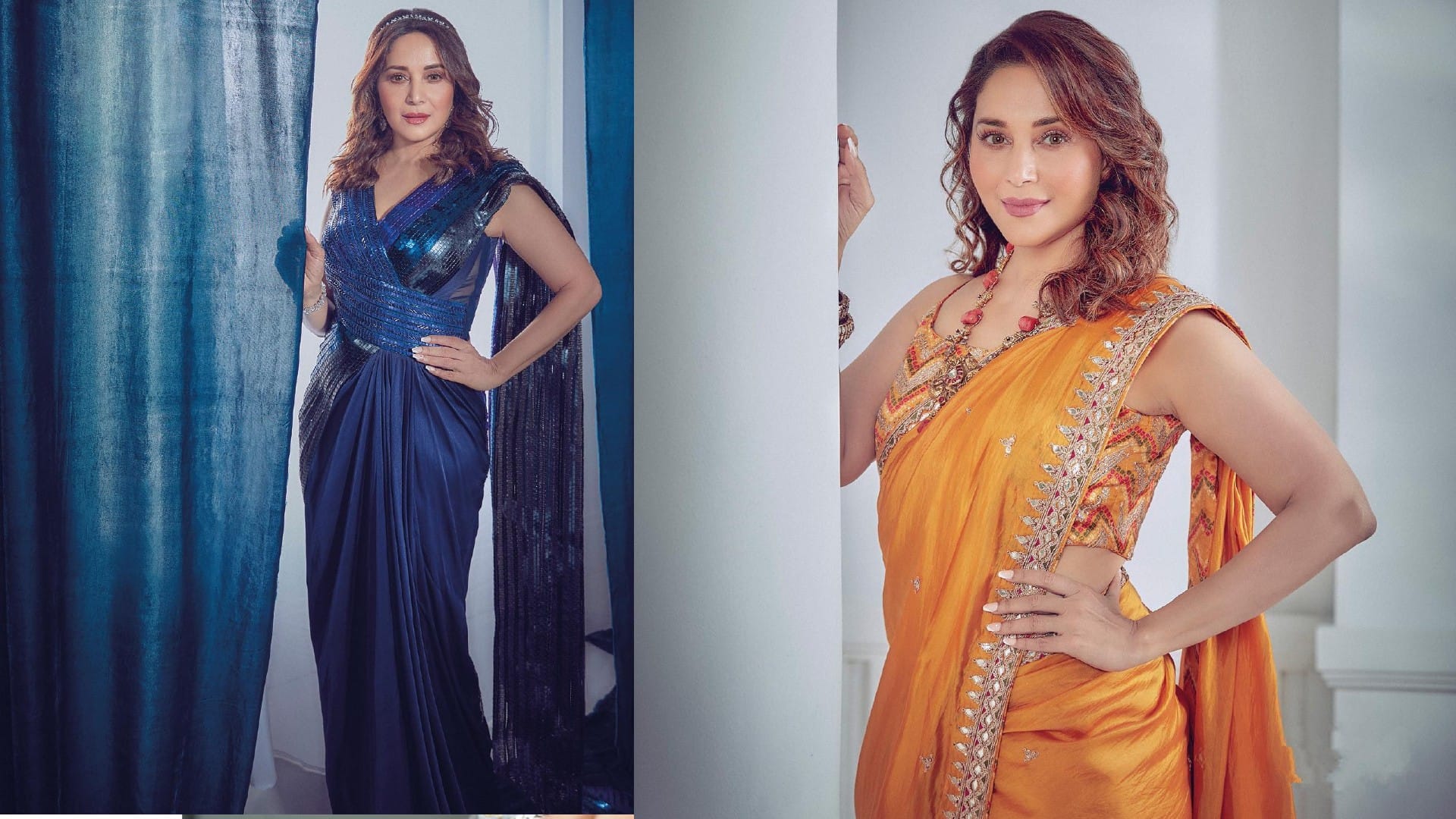 Photos Of The Day janhvi kapoor glamorous pics madhuri dixit ethnic look Today Celebrity Update In 10 Pictures
