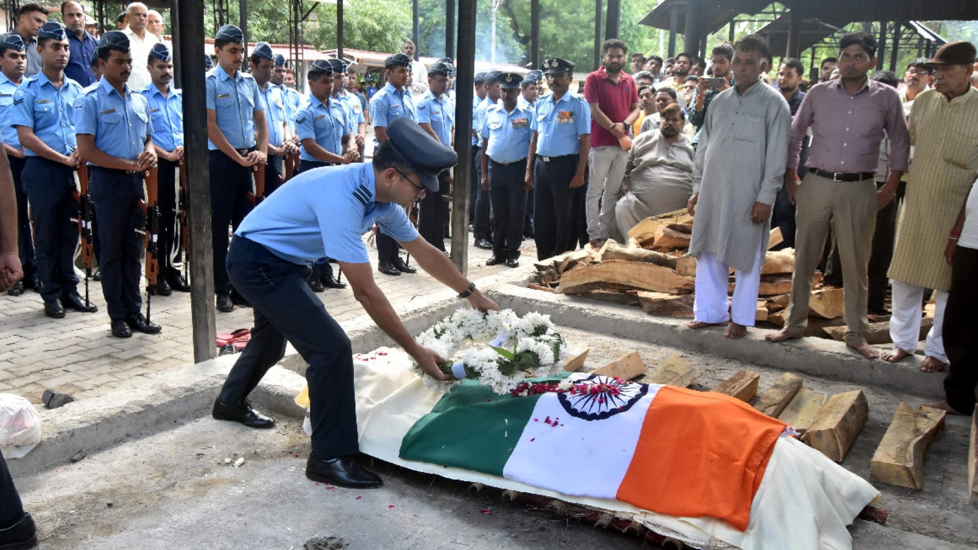 Meerut: There is mourning in the family after death of Air Force officer Sushil Kumar Sharma