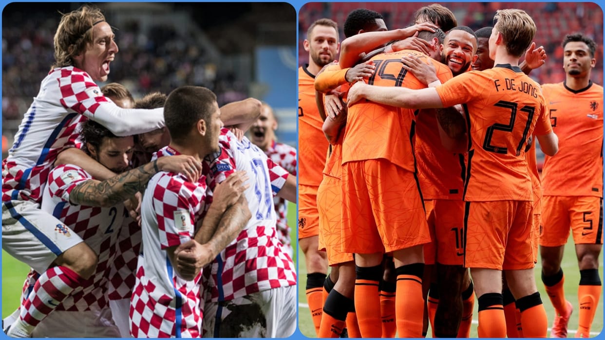 Croatia-Netherlands In the semi-finals of the Nations League, France lost lost 0-2 to Denmark