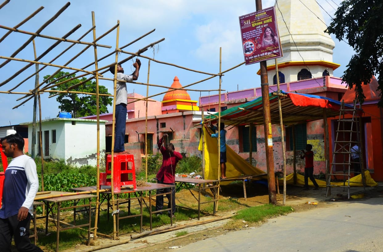 Sharadiya Navratri from today, temple decorated