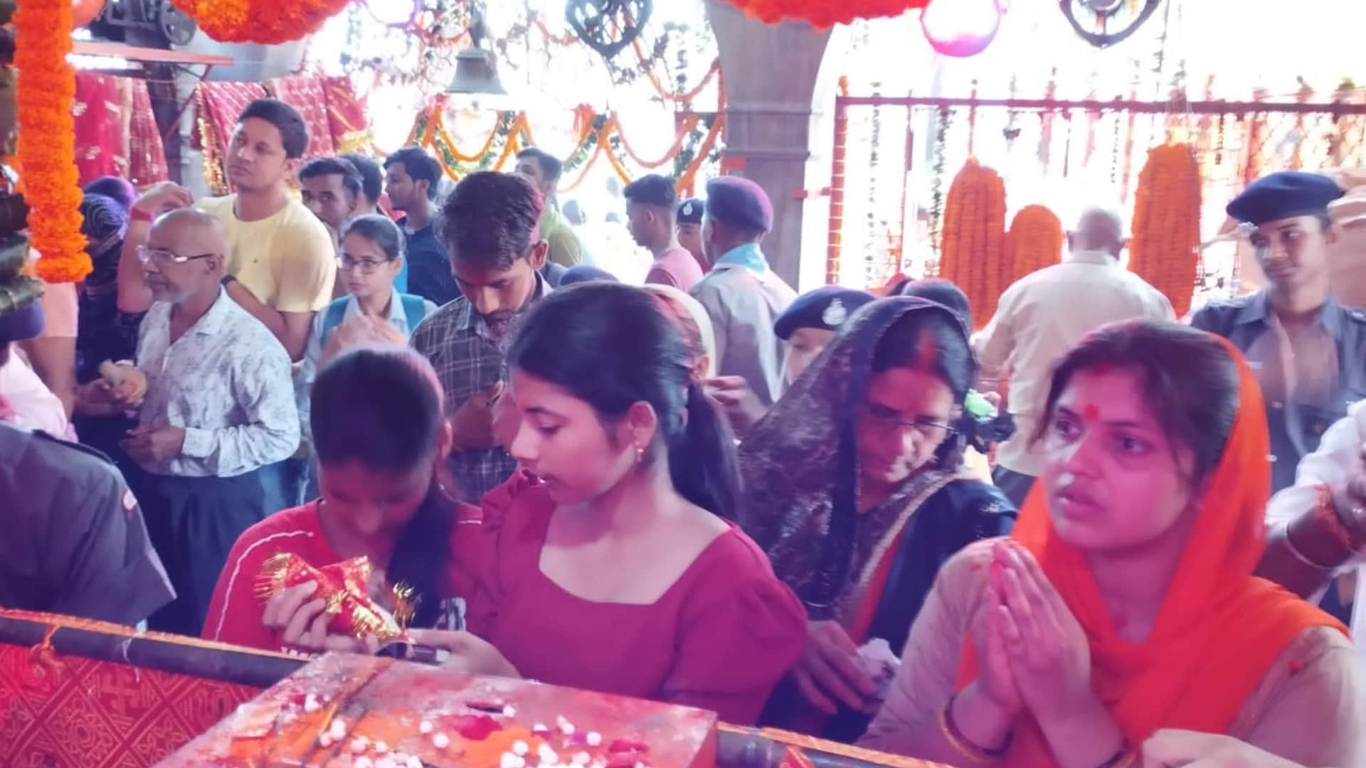 navratri 2022 first day in Gorakhpur durga temple