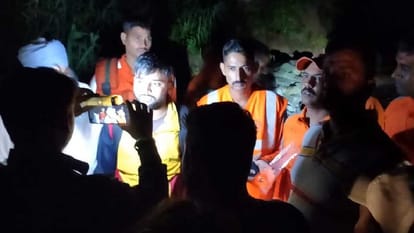 NDRF rescues youth trapped in Kaushalya river in Haryana