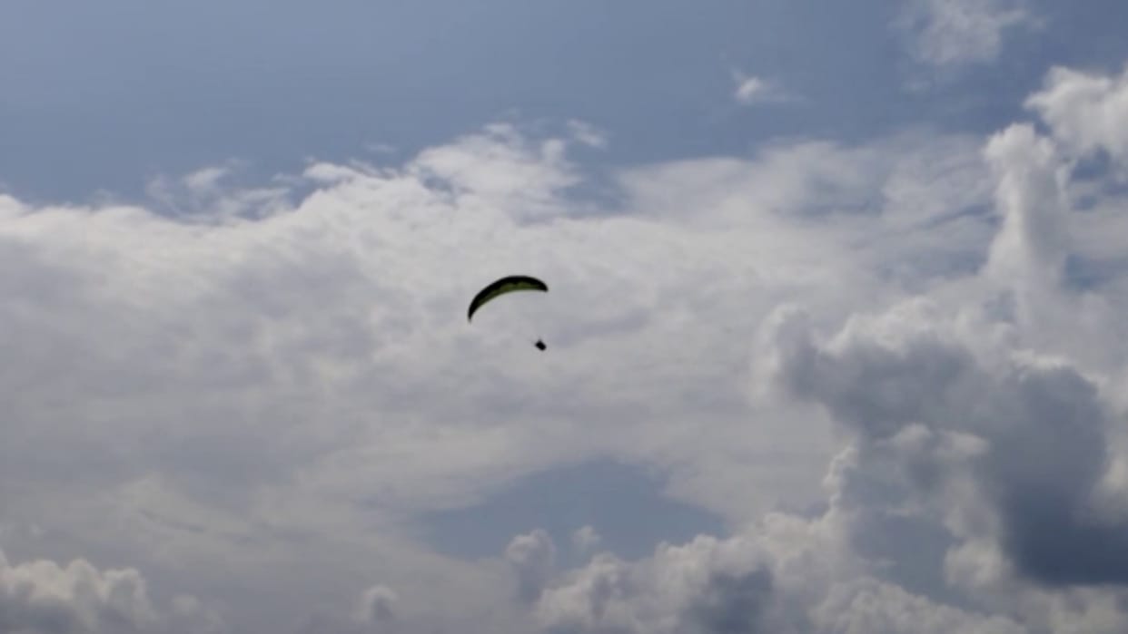 paragliding started in bandla dhar bilaspur himachal pradesh