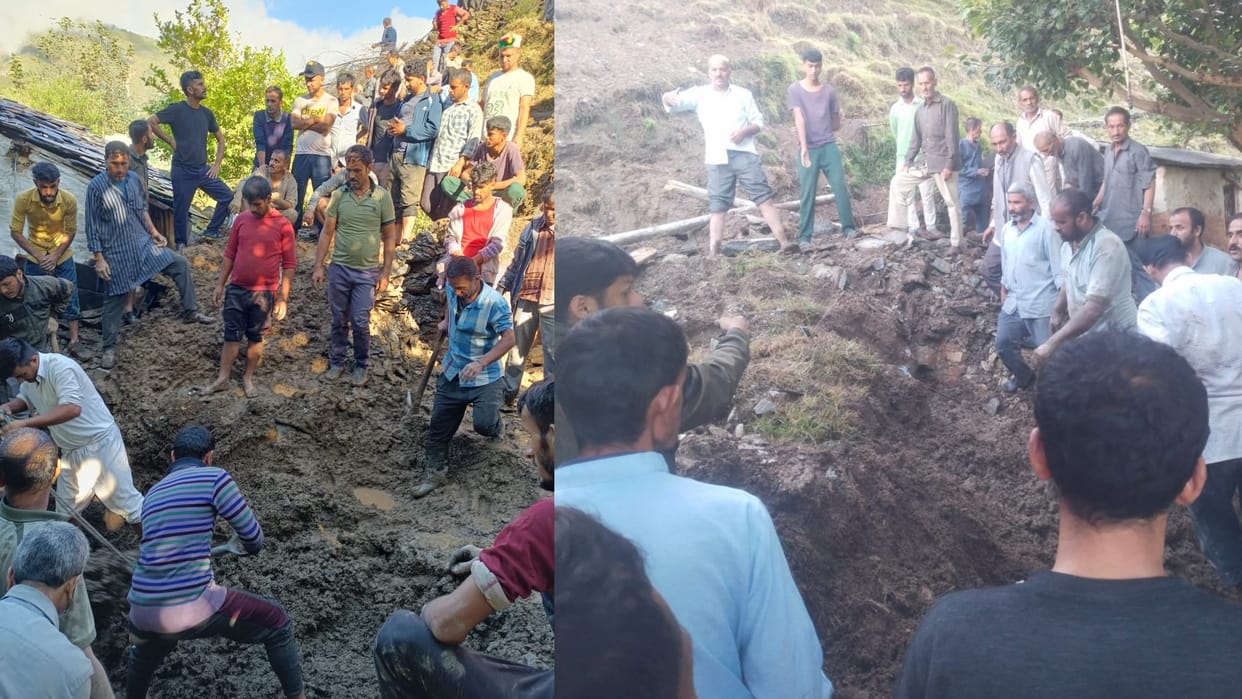 himachal weather update: five killed landslide hit house in sirmour himachal pradesh
