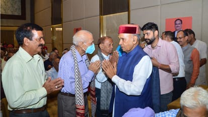 पूर्व मुख्यमंत्री एवं भाजपा के वरिष्ठ नेता प्रो. प्रेम कुमार धूमल।